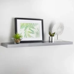 Lokken Floating Shelf 100cm - Grey