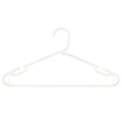 B&M Jumbo Hangers 10pk - White
