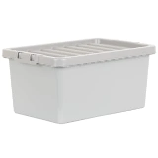 B&M Storage Box With Lid 11L - Graphite