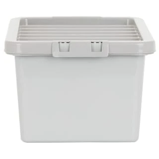 B&M Storage Box With Lid 11L - Graphite - Image 4