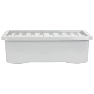 B&M Under Bed Storage Box 32L - Grey - Image 3