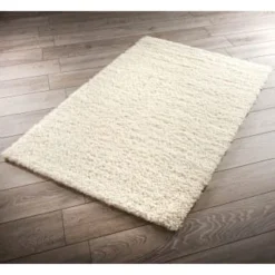 B&M Nordic Cream Fur Rug 60 X 110cm