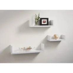 Lokken Set Of 3 Shelves - White