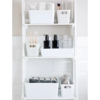 Soho Storage Tray 6 X 25.5 X 17cm - White - Image 2