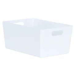 Soho Storage Tub 11 X 25.5 X 17cm - White