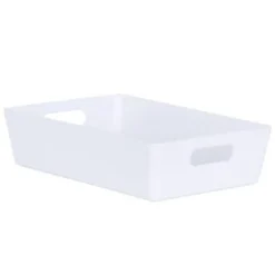 Soho Storage Tray 6 X 25.5 X 17cm - White