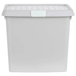 B&M Waffle Clip Box Storage Cube 14L - Grey
