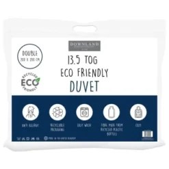 Downland Eco-Friendly Anti-Allergy 13.5 Tog Duvet - Double