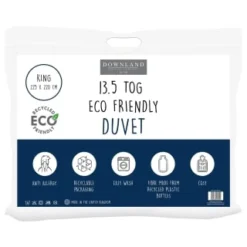 Downland Eco-Friendly Anti-Allergy 13.5 Tog Duvet - King