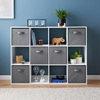 Lokken 12 Cube Shelving Unit With 6 Baskets - Image 2