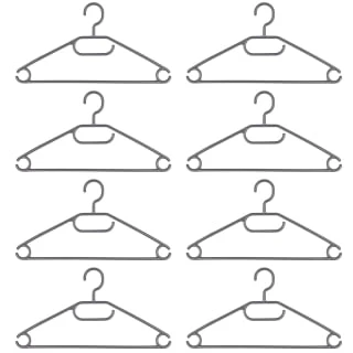 B&M Swivel Hook Hangers 8pk - Grey - Image 3