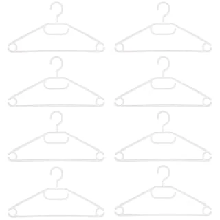 B&M Swivel Hook Hangers 8pk - White - Image 3