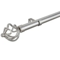 B&M Steel Mace Cage Curtain Pole 70 - 120cm