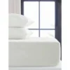 Simply Everyday Single White Fitted Sheet