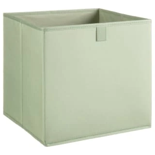 Lokken Printed Storage Cubes 2pk - Sage Diamond - Image 2