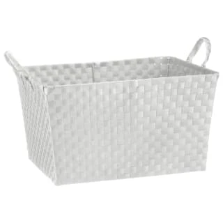 B&M Oversized Rectangular Basket - White