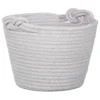 B&M Cara Rope Basket With Handle - Grey