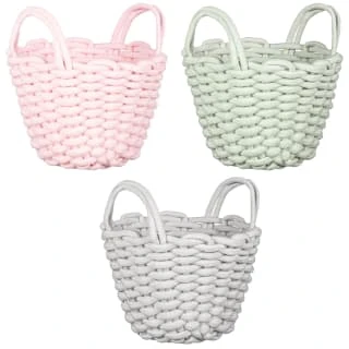 B&M Thick Rope Basket - Grey - Image 2