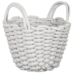 B&M Thick Rope Basket - Grey
