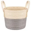 B&M Wicker Basket - Grey