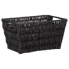 B&M Paper Rope Basket - Black