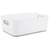 Anti Slip Large Storage Box - White