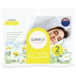 Simply Anti Allergy Pillows 2pk